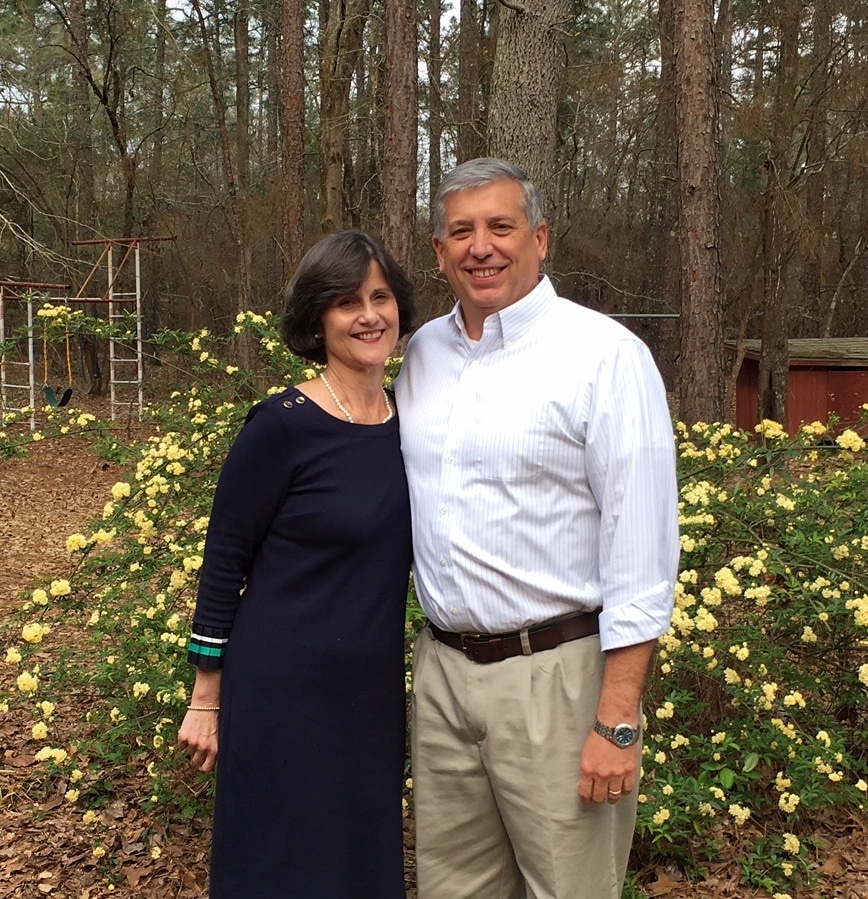 Sandy Sparks and her husband, James